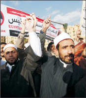 Image of The Muslim Brotherhood takes on to the streets and squares of Cairo. Photo: John Williams/Israel sun