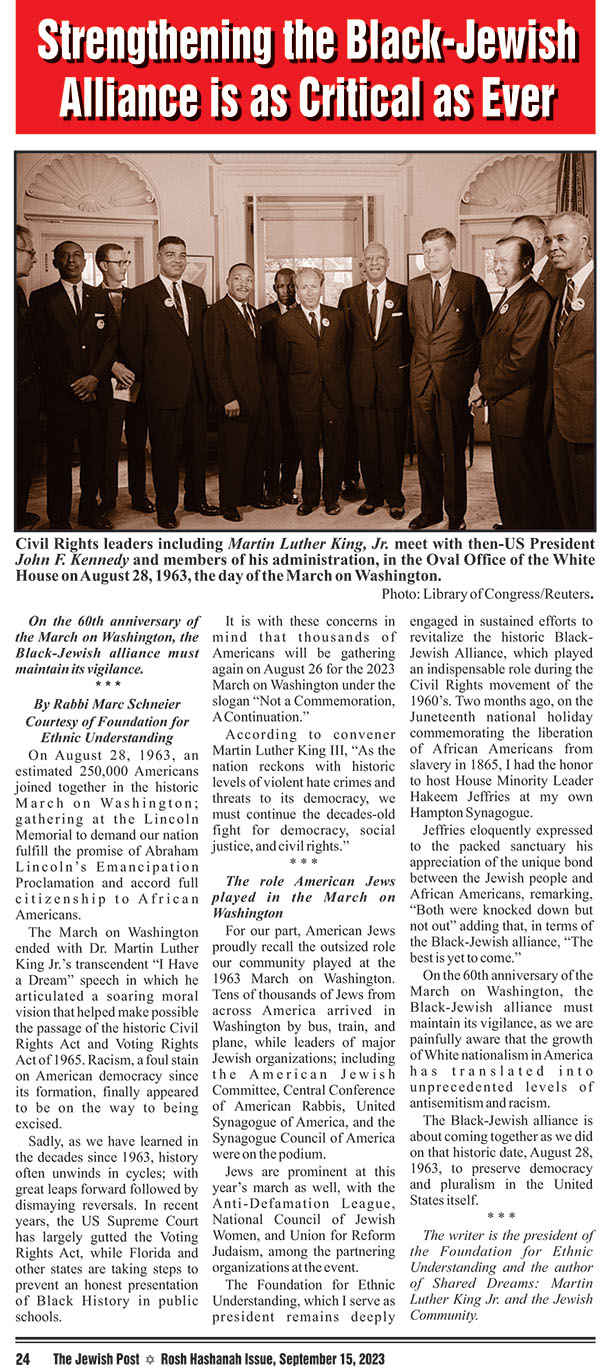 Strengthening the Black-Jewish Alliance is as Critical as Ever