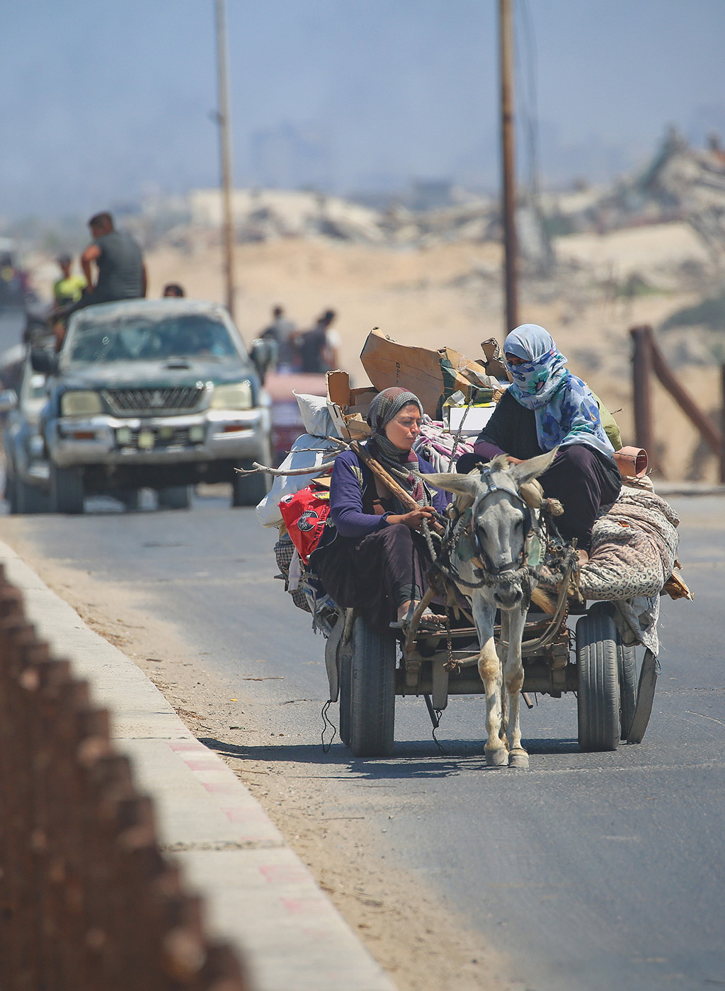 Getting their asses out of Gaza