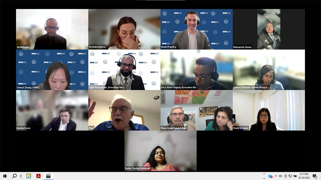 NYC Mayor's Office updates journalists for 'Hate Crimes Awareness Month'