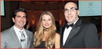 AIFL President, Harley Lippman (left), with Ambassador Assaf Shariv, Israel's Consul General in NYC (right). Photos: Courtesy AIFL