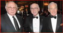 From left: Harvey Krueger; Josh Weston; and Kenneth J. Bialkin, AIFL Chairman. Photos: Courtesy AIFL