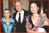 From left: Israel's UN Ambassador, Gabriela Shalev; Israel's US Ambassador Michael Oren & Sally Oren. Photos: Courtesy AIFL