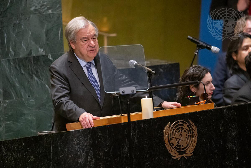 UN Secretary General António Guterres