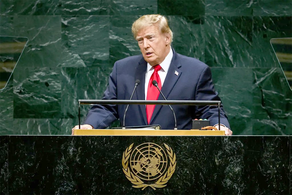 President Trump's speech at the UN General Assembly September 22, 2026