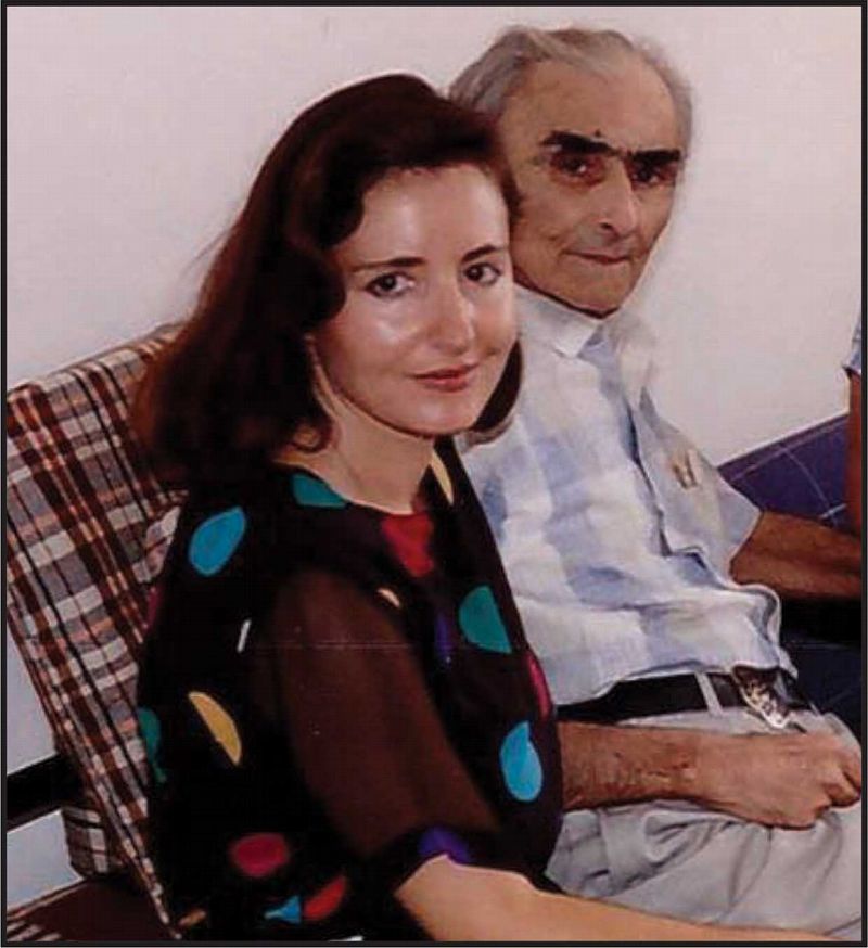 Felicita Jakoel and her father, Jozef, Jewish Albanians. Jozef , a Holocaust survivor, became the head of Albania's Jewish community.