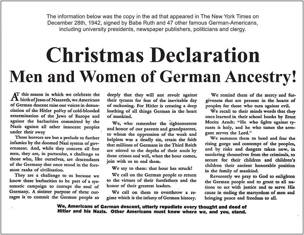 Babe Ruth Ad Copy in The NY Times Babe Ruth Ad Copy in The NY Times